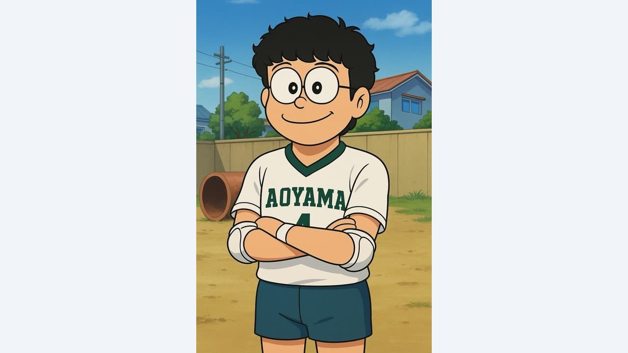 【野比のび太】 3年前田瑛士